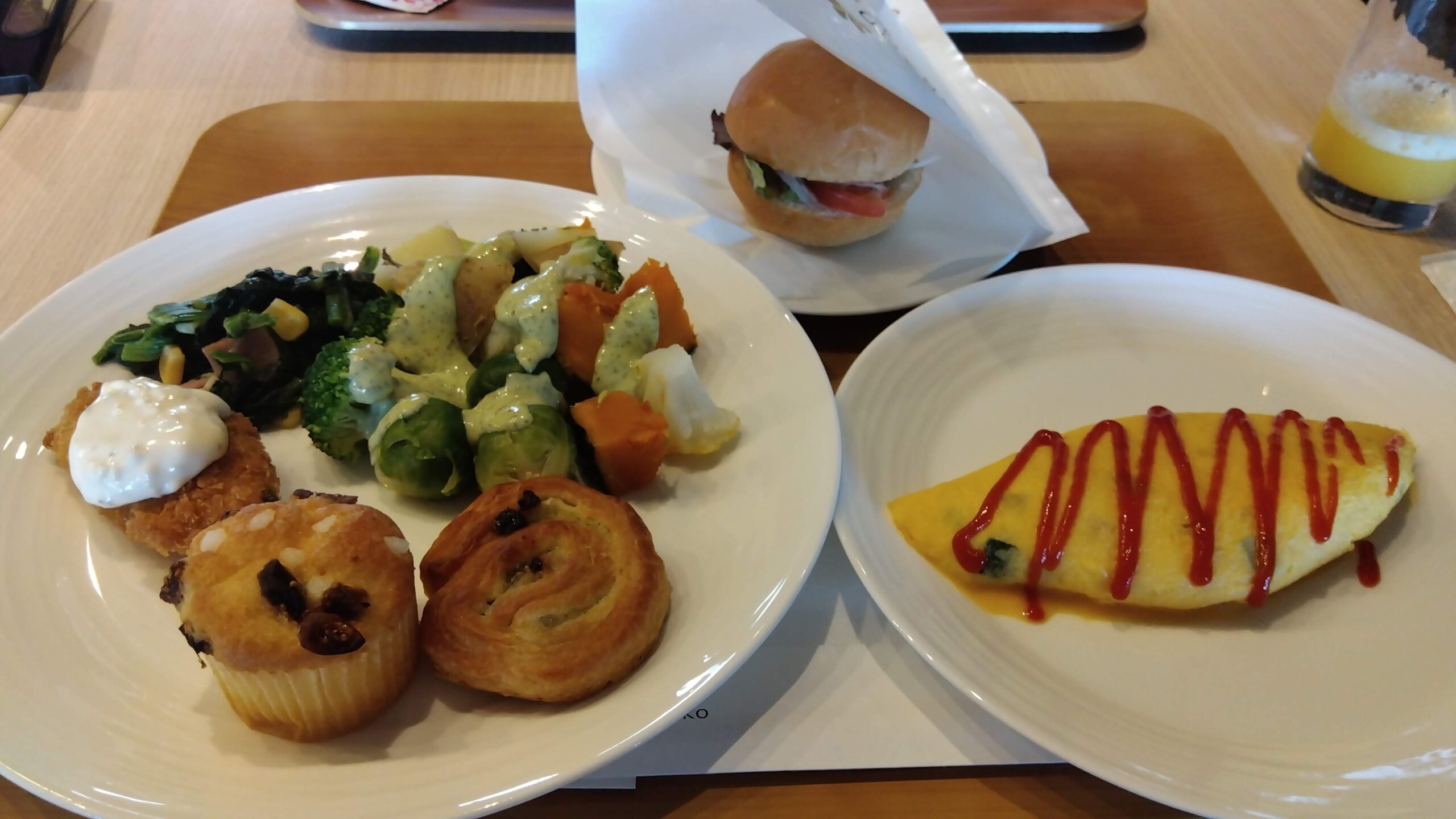 グランドニッコー東京ベイ舞浜の朝食ビュッフェ(オムレツ)