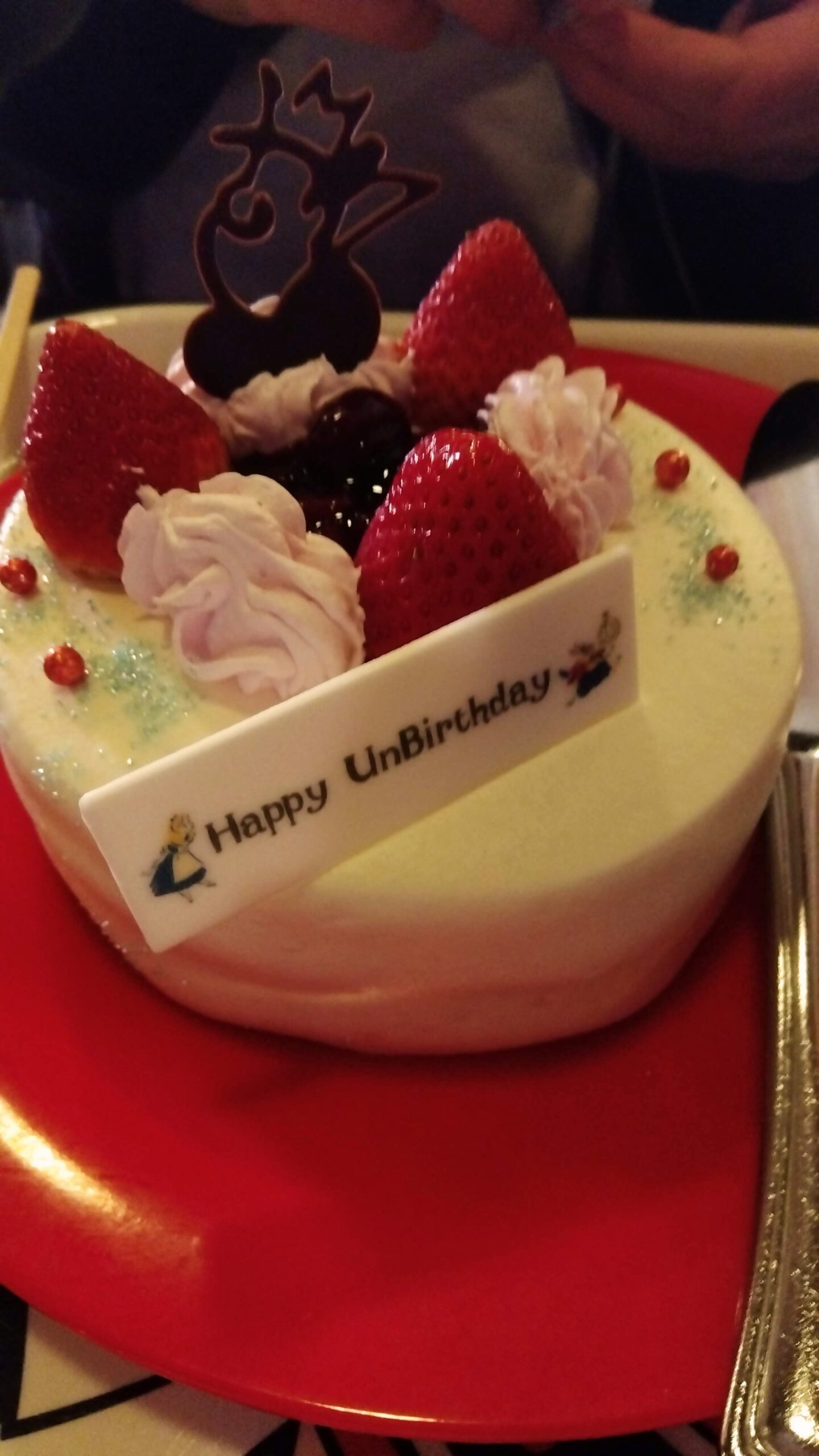 ディズニーランド アンバースデーケーキ クイーンオブハート