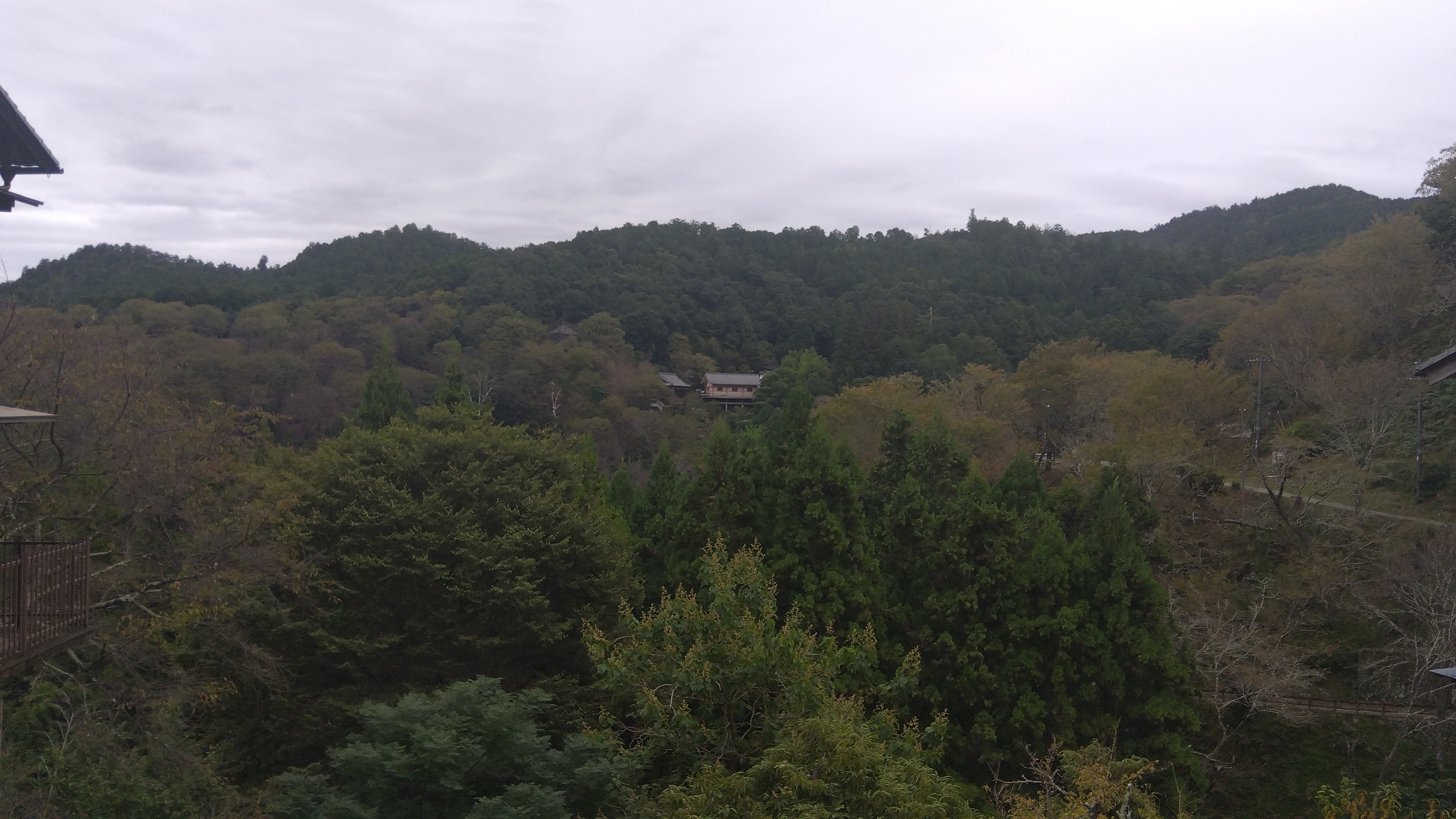 吉野山の眺め