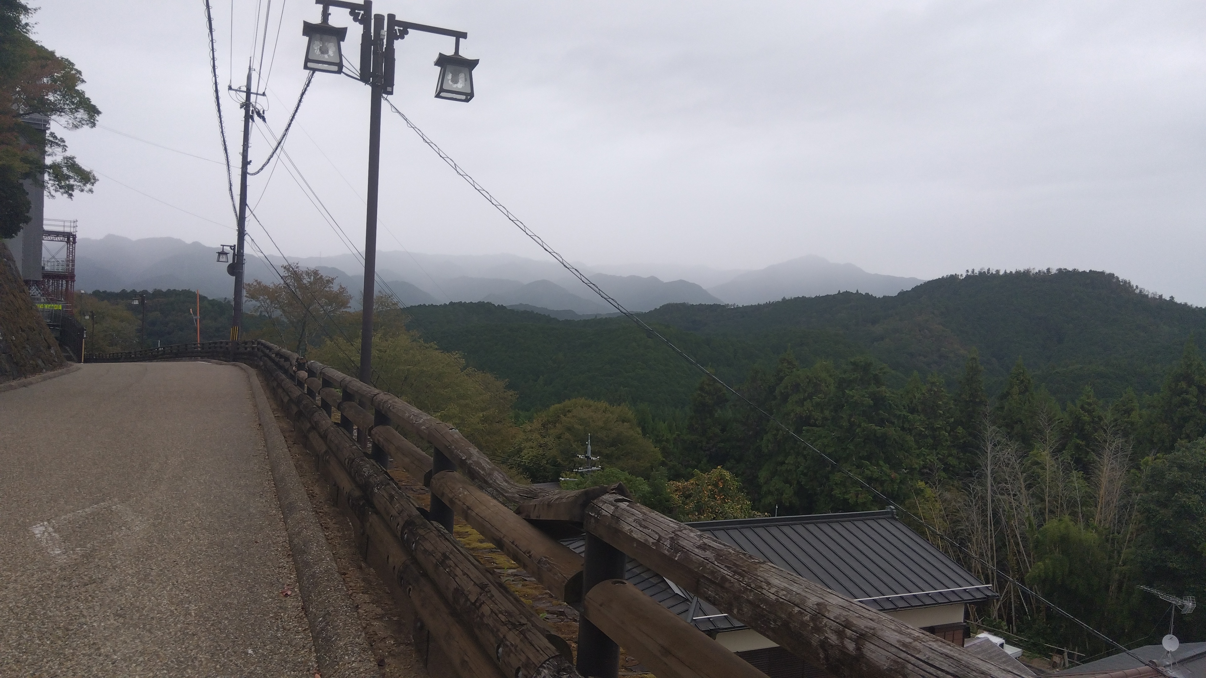 吉野山の街道
