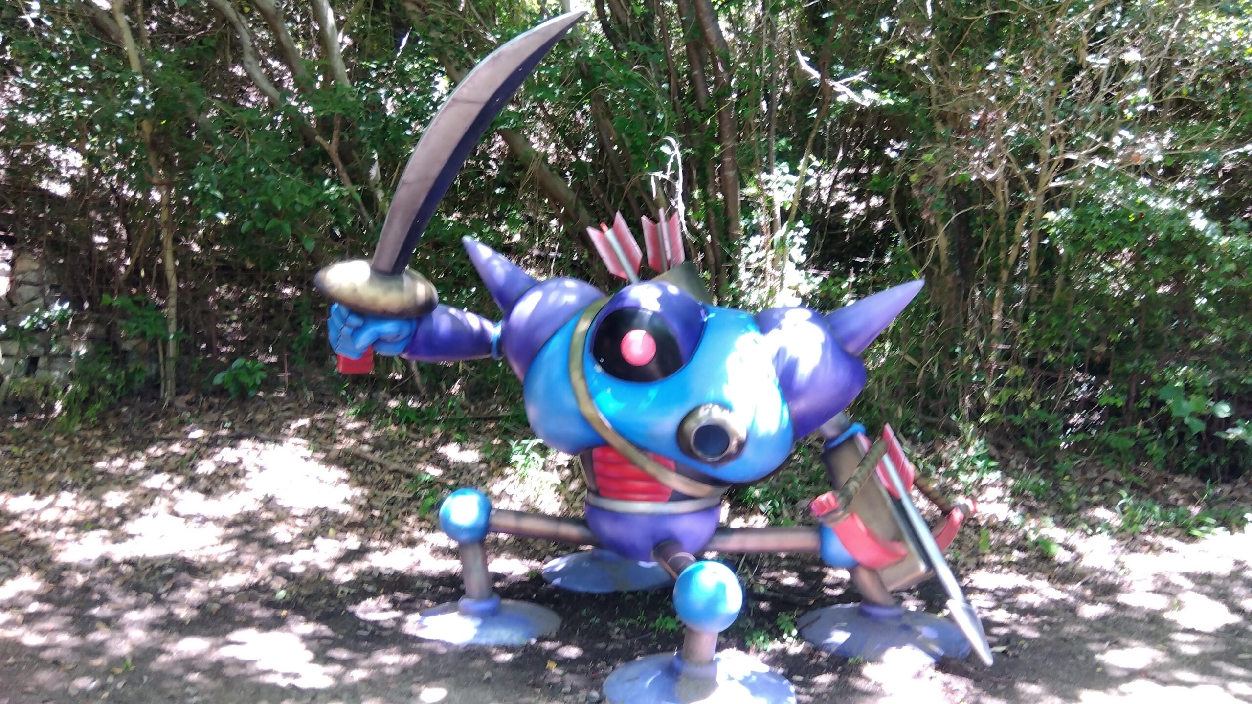 モンスターの像