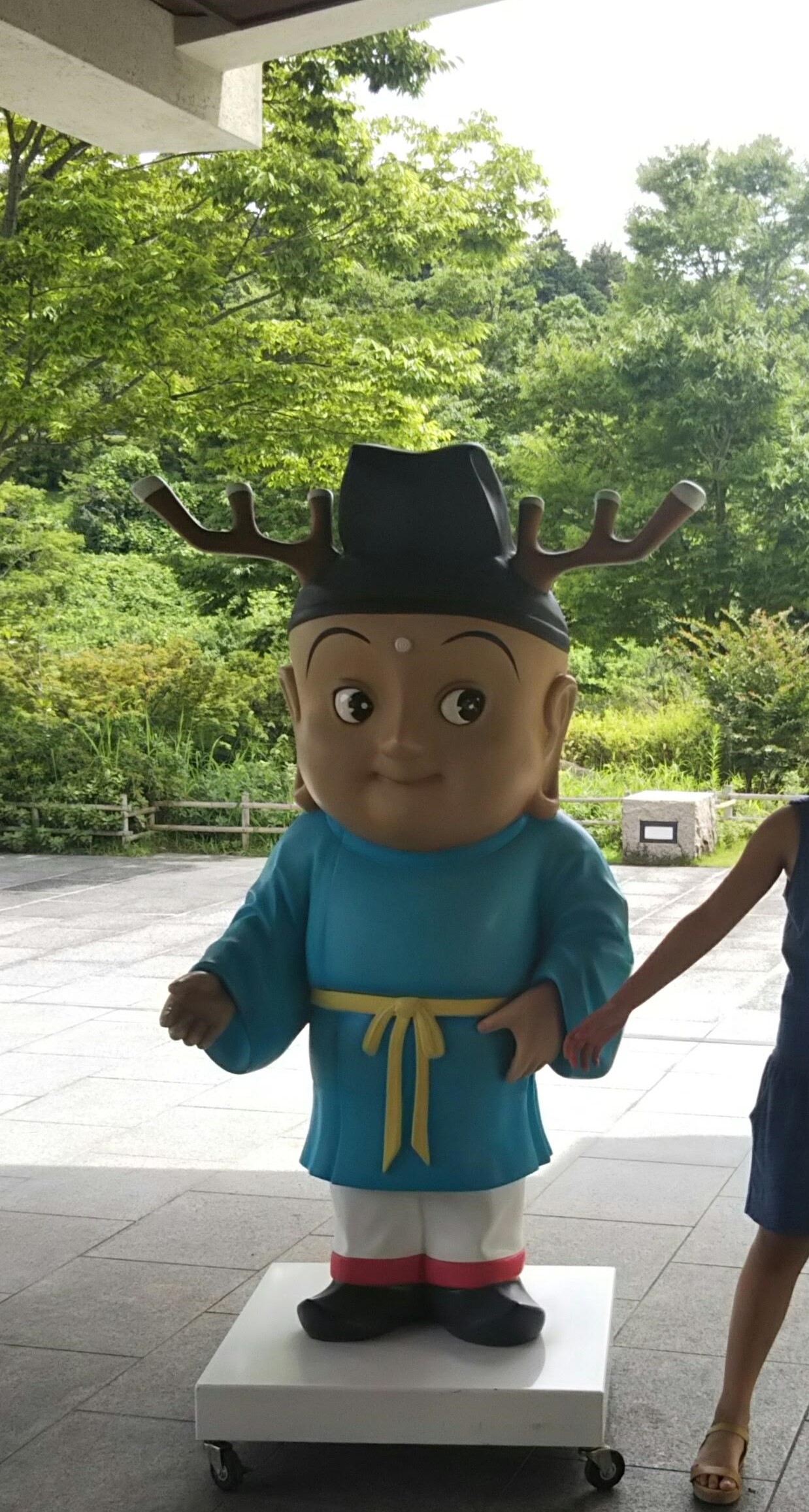 飛鳥の史跡めぐりの様子